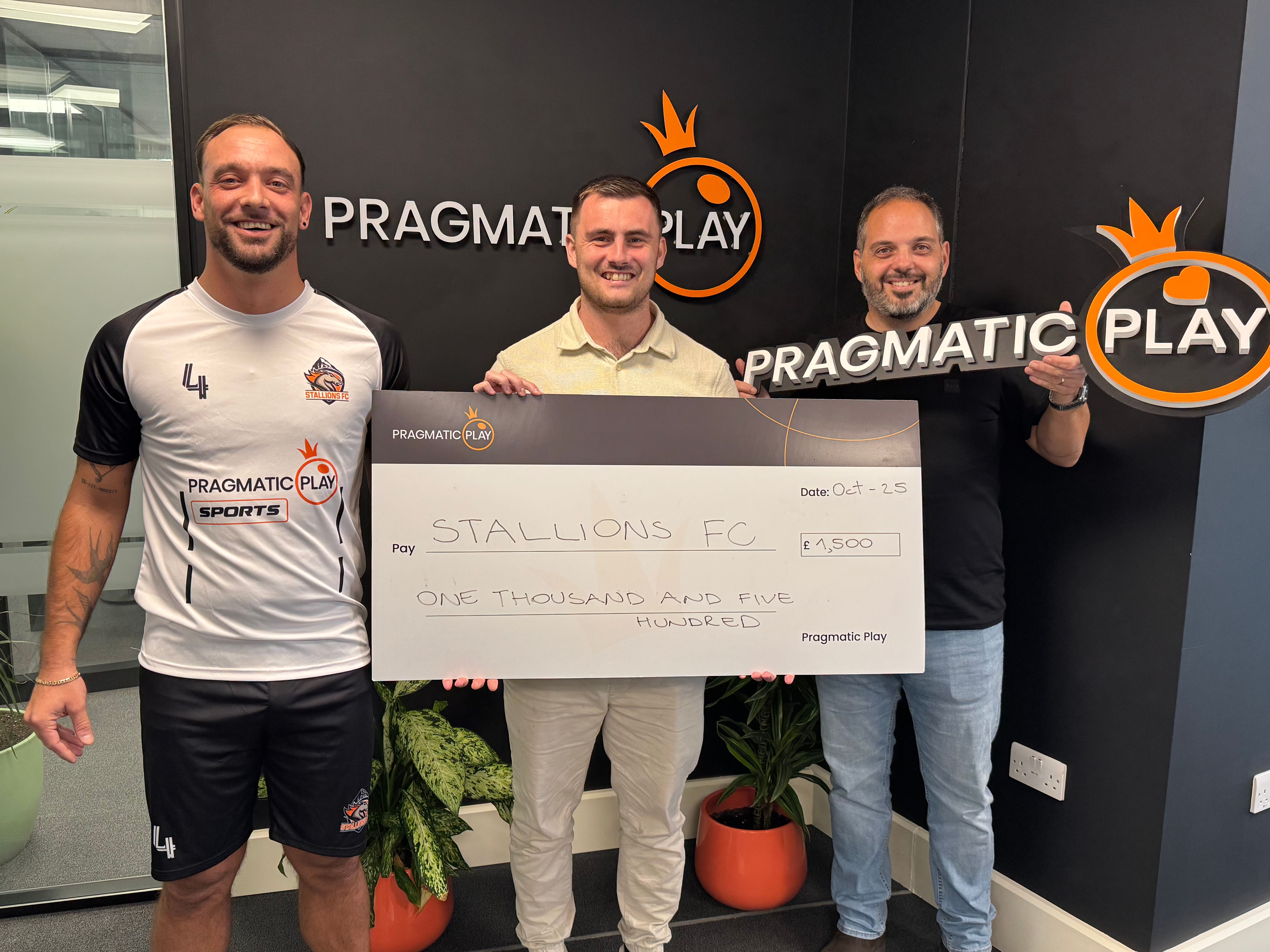 Pragmatic Play Sports Sponsor Stallions FC